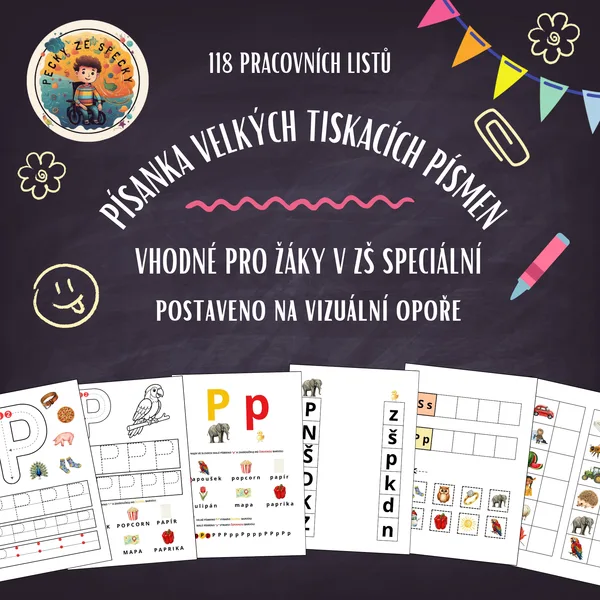 PÍSANKA VELKÝCH TISKACÍCH PÍSMEN