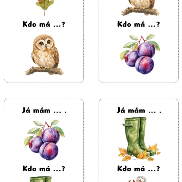 Já mám, kdo má... - Podzim