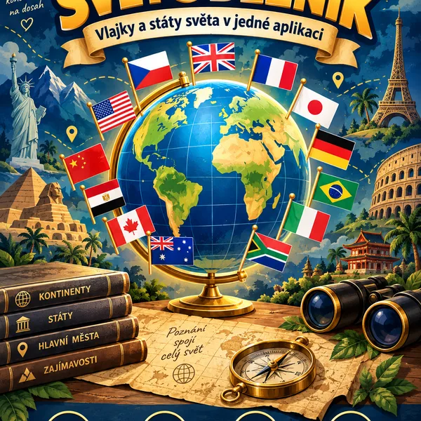 SVĚTOBĚŽNÍK — atlas vlajek a států světa pro vaši třídu