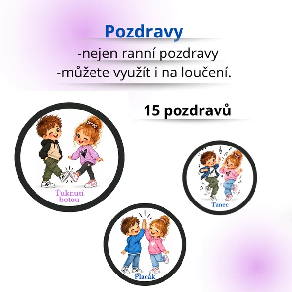 Pozdravy ,ranní i na rozloučenou