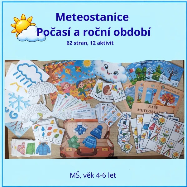 Meteostanice · počasí · roční období