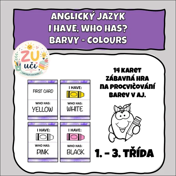 I have, who has? Colours