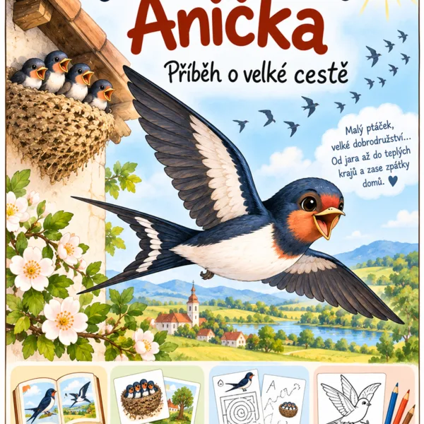 Vlaštovka Anička - příběh o velké cestě