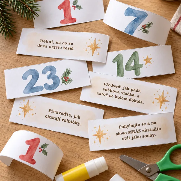 ADVENTNÍ ŘETĚZ – 24 ÚKOLŮ PRO DĚTI