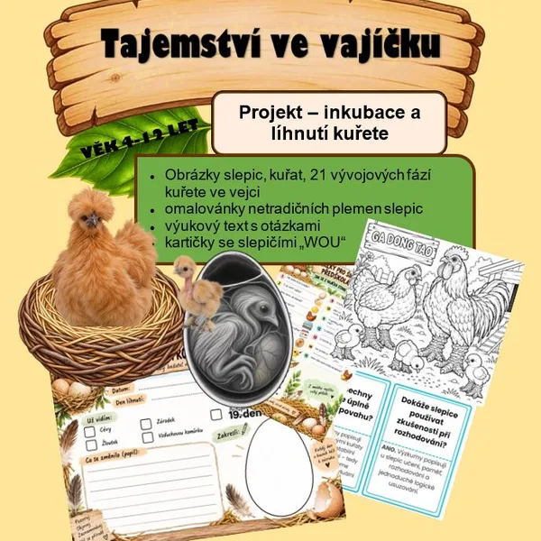 Líhnutí kuřete, aneb zázrak ve vajíčku