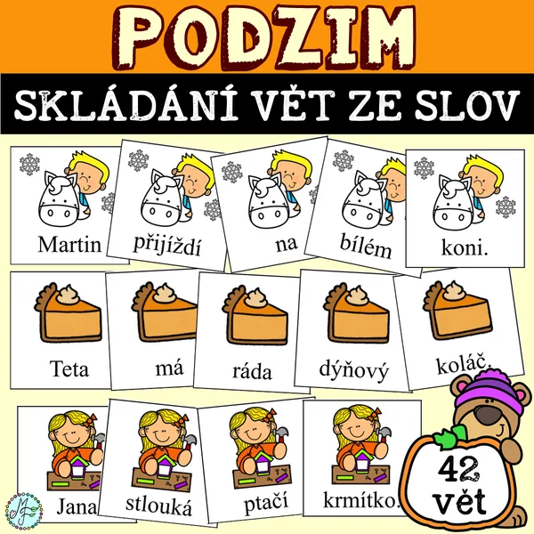 PODZIM - SKLÁDÁNÍ VĚT