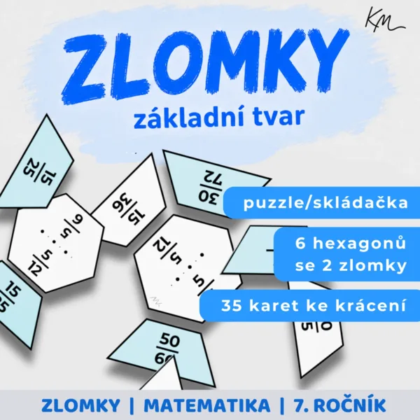 ZLOMKY základní tvar - přiřazování