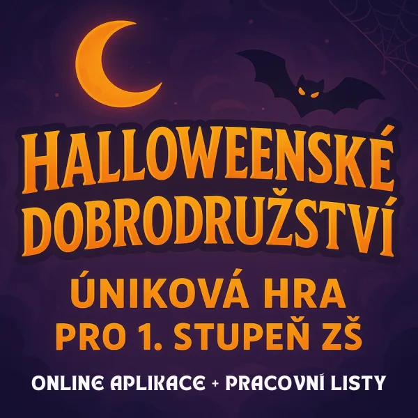 Úniková hra - Adélčino Halloweenské dobrodruství