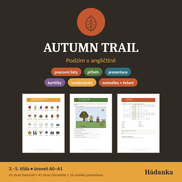 AUTUMN TRAIL – podzim v angličtině, který děti baví