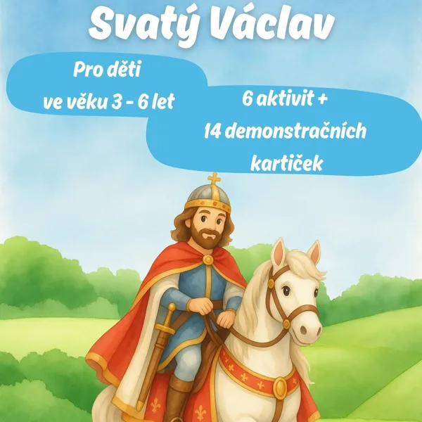 Svatý Václav - soubor aktivit + demonstrační kartičky