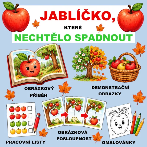 Jablíčko, které nechtělo spadnout