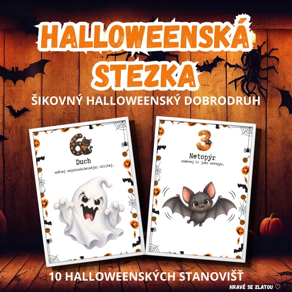 Halloweenská stezka – Šikovný halloweenský dobrodruh