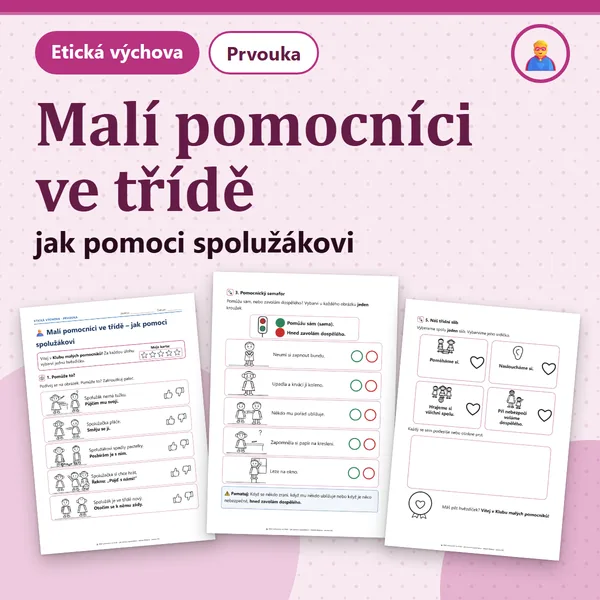 🦸 Malí pomocníci ve třídě – jak pomoci spolužákovi