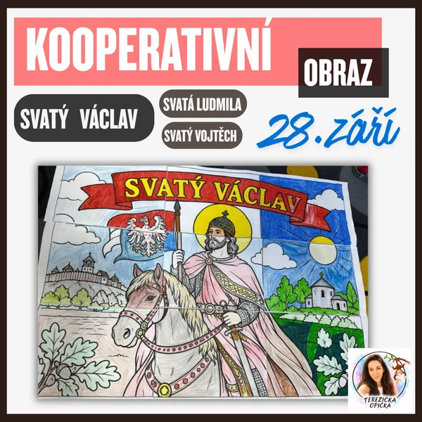 28. září / sv. Václav, sv. Ludmila a sv. Vojtěch / kooperativní obrazy
