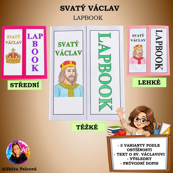 SVATÝ VÁCLAV (lapbook)