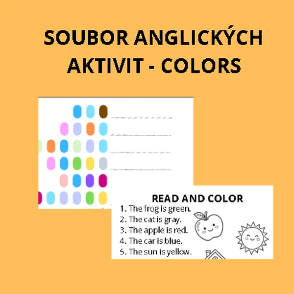 COLORS/ BARVY- soubor pro 1. stupeň