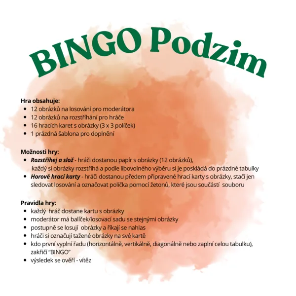Bingo podzim