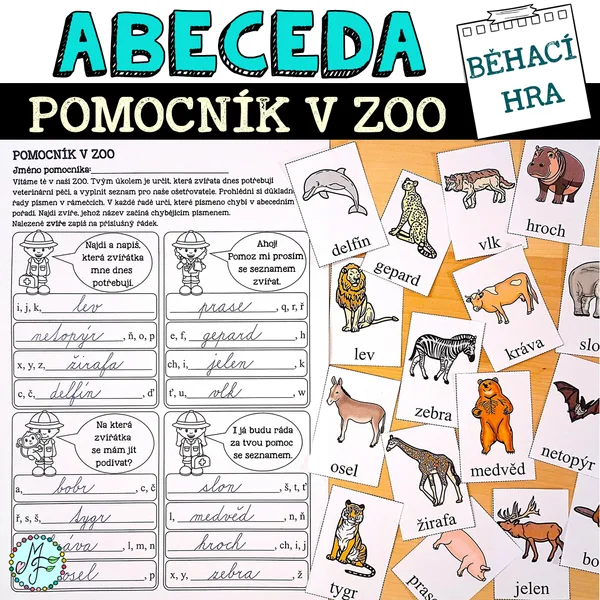 ABECEDA - POMOCNÍK V ZOO