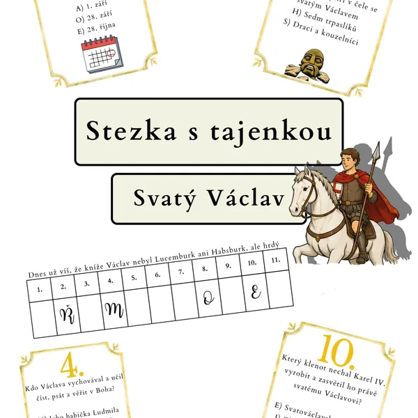 Svatováclavská stezka s tajenkou