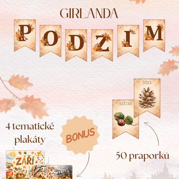 Podzimní girlanda