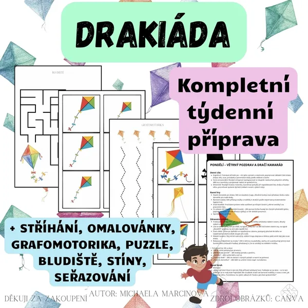 DRAKIÁDA - Kompletní týdenní příprava