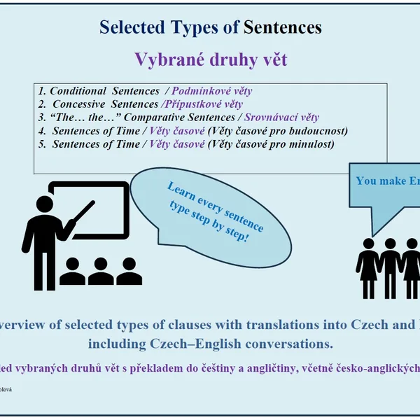Selected Types of Sentences / Vybrané druhy vět