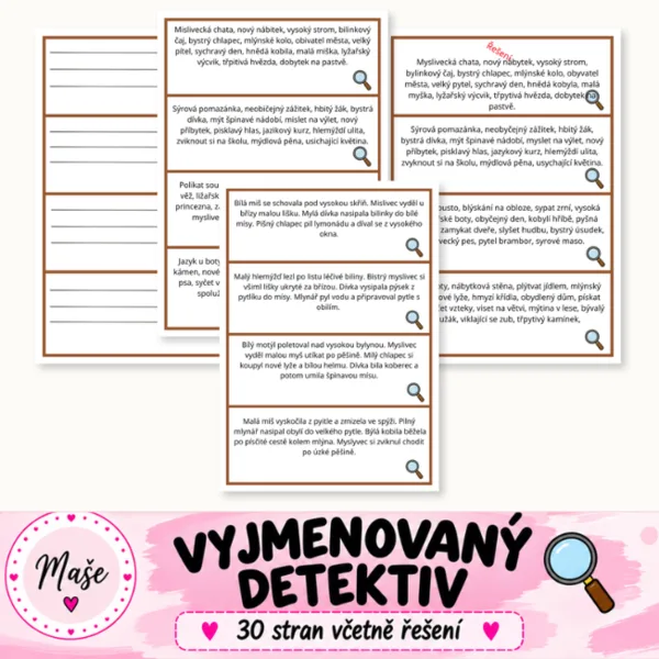 Vyjmenovaný detektiv