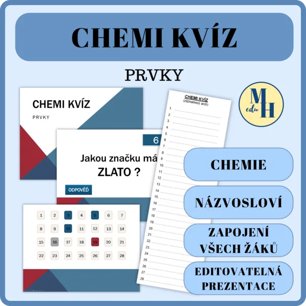 CHEMI kvíz - Prvky