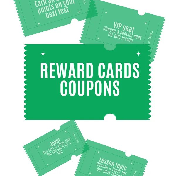 Reward cards - coupons