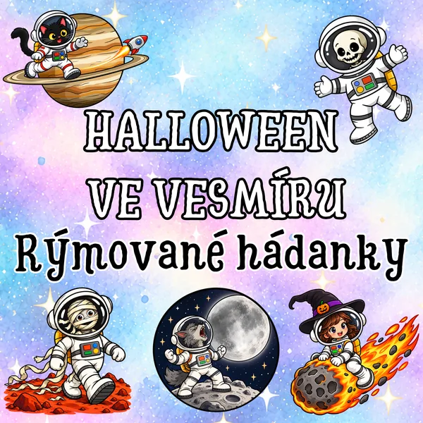 Halloween ve vesmíru - Rýmované hádanky