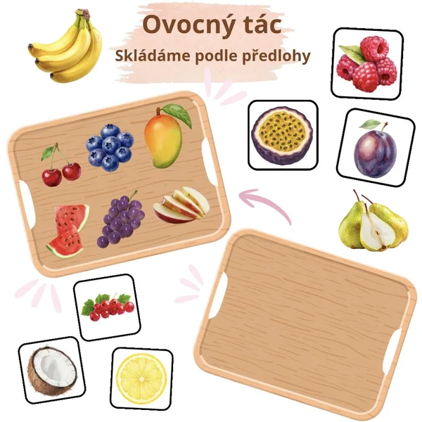 Ovocný tác - zrakovka