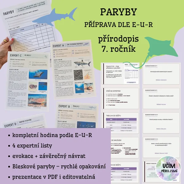 Paryby - příprava dle E-U-R