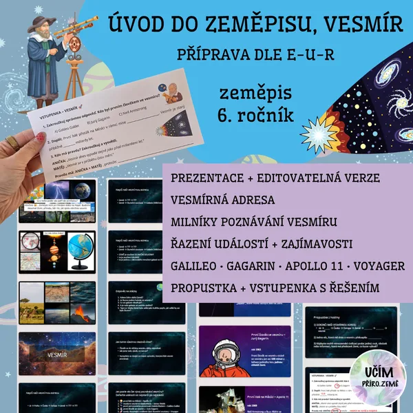 Vesmír - úvodní hodina