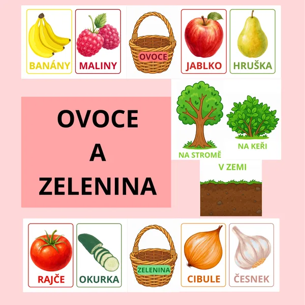 OVOCE A ZELENINA 1