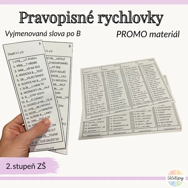 Pravopisné rychlovky - PROMO