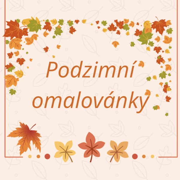 Podzimní omalovánky
