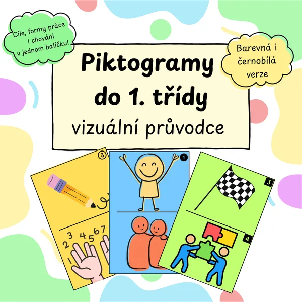 Piktogramy do 1. třídy (vizuální průvodce)