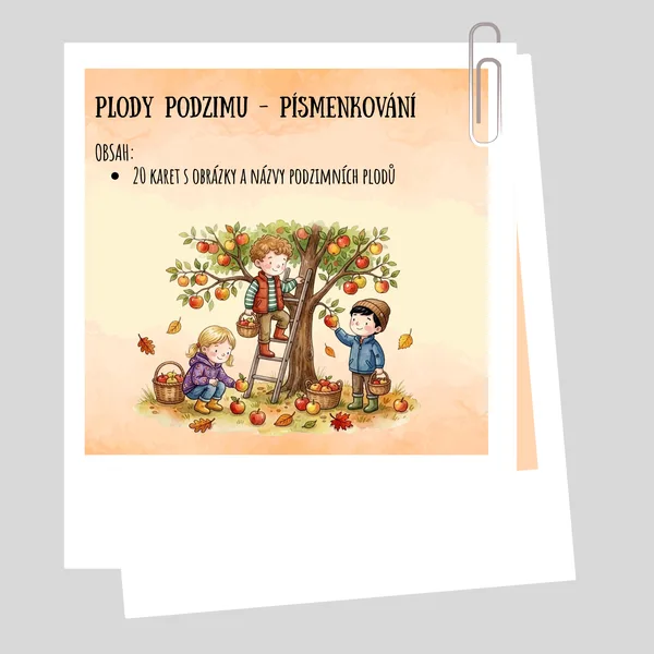 Písmenkování - Plody podzimu