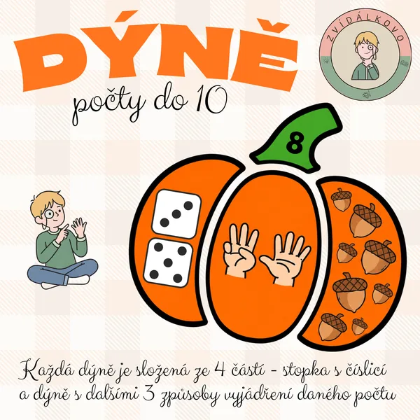 Dýně - počty do 10