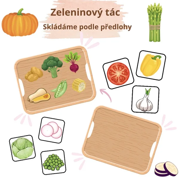 Zeleninový tác - zrakovka