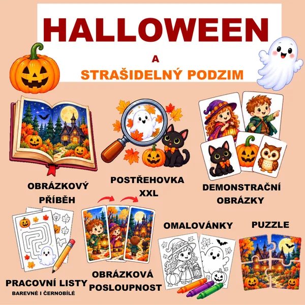 Halloween a strašidelný podzim