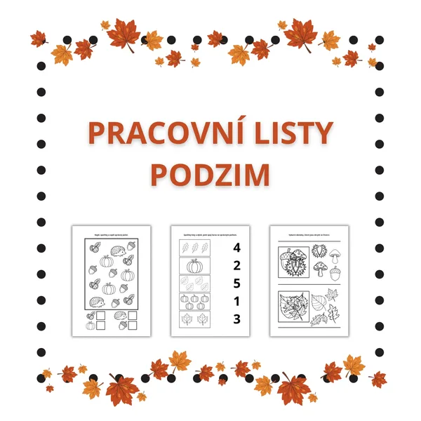 Pracovní listy - PODZIM