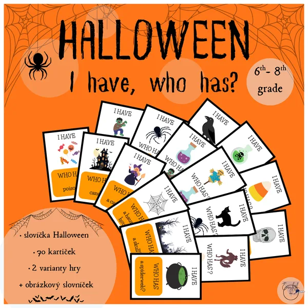 Halloween - I have, who has?