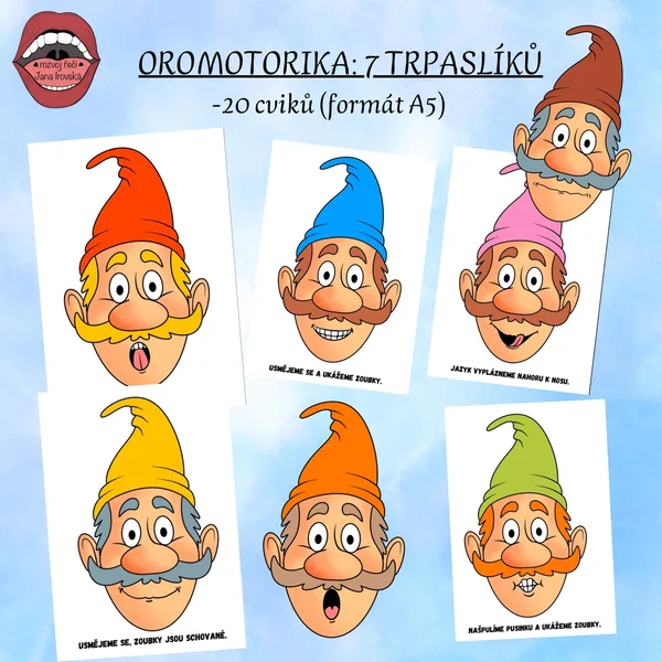 OROMOTORIKA: 7 TRPASLÍKŮ