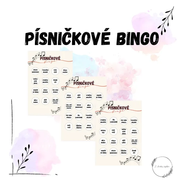 Písničkové bingo