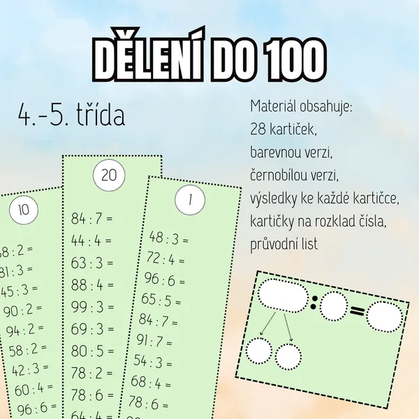 DĚLENÍ DO 100