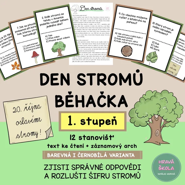 DEN STROMŮ - BĚHAČKA S TAJENKOU