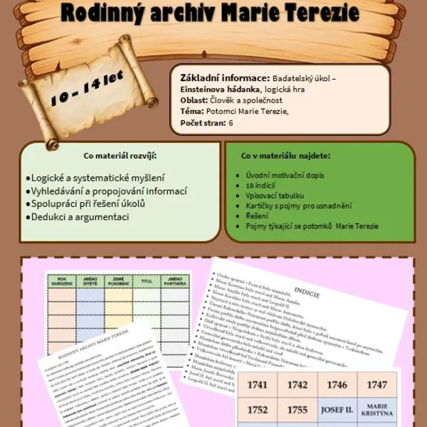 Rodinný archiv Marie Terezie