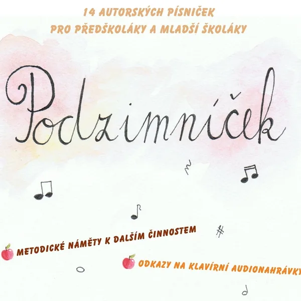 PODZIMNÍČEK - zpěvník 14 autorských písní s audionahrávkami