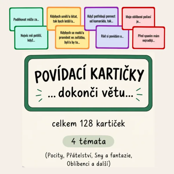 Povídací kartičky - DOKONČI VĚTU